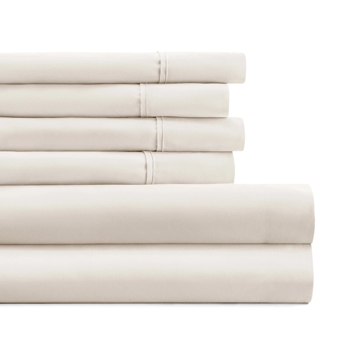 Home Collection Luxury Ultra Soft 6 Piece Bed Sheet Set