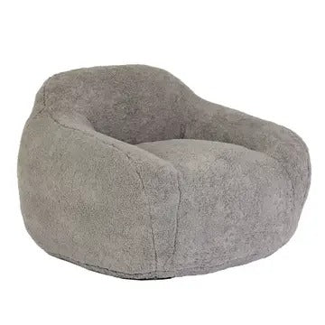 Giant Bean Bag Sofa Chair with Armrests – Plush Faux Fur, Memory Foam Filling – Giant Bean Bag Chair, Couch & Lounger