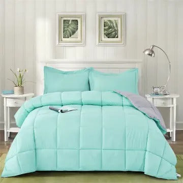 3-Piece All Season Lightweight Down Alternative Comforter Set – Ultra-Soft, Breathable & Eco-Friendly