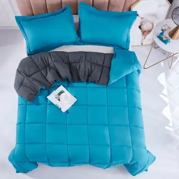 3-Piece All Season Lightweight Down Alternative Comforter Set – Ultra-Soft, Breathable & Eco-Friendly