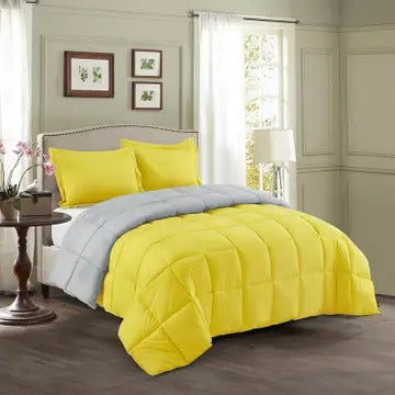 3-Piece All Season Lightweight Down Alternative Comforter Set – Ultra-Soft, Breathable & Eco-Friendly