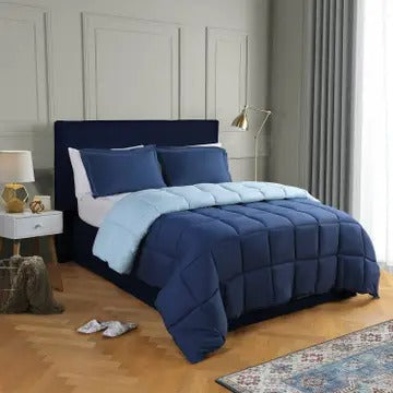 3-Piece All Season Lightweight Down Alternative Comforter Set – Ultra-Soft, Breathable & Eco-Friendly