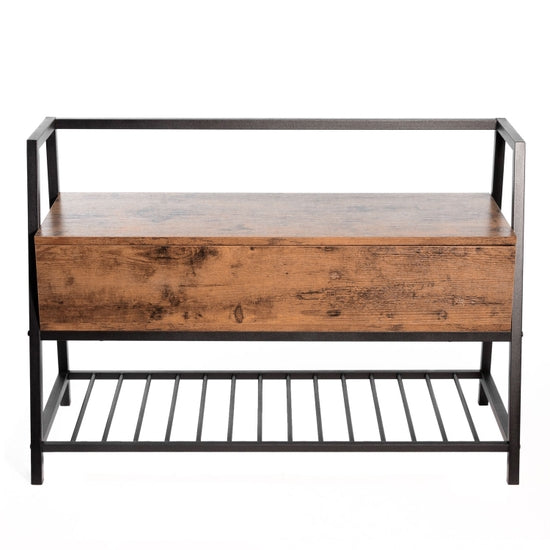 Shoe Bench Storage Cabinet