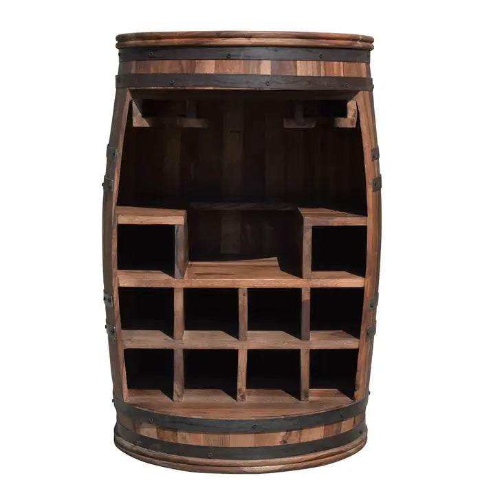 Wine Rack, Rosey-Say Bar Barrel