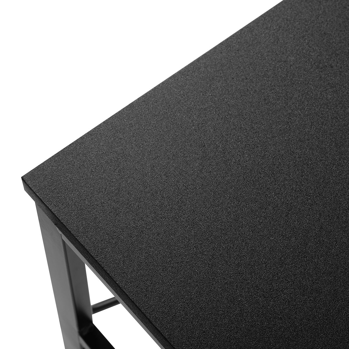 L-Shape Desk, Corner Desk, foldable, black