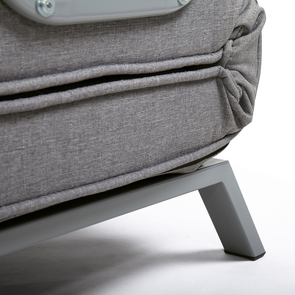 Adjustable Folding Dual-Purpose Lounge Chair Sofa Bed Recliner Gray