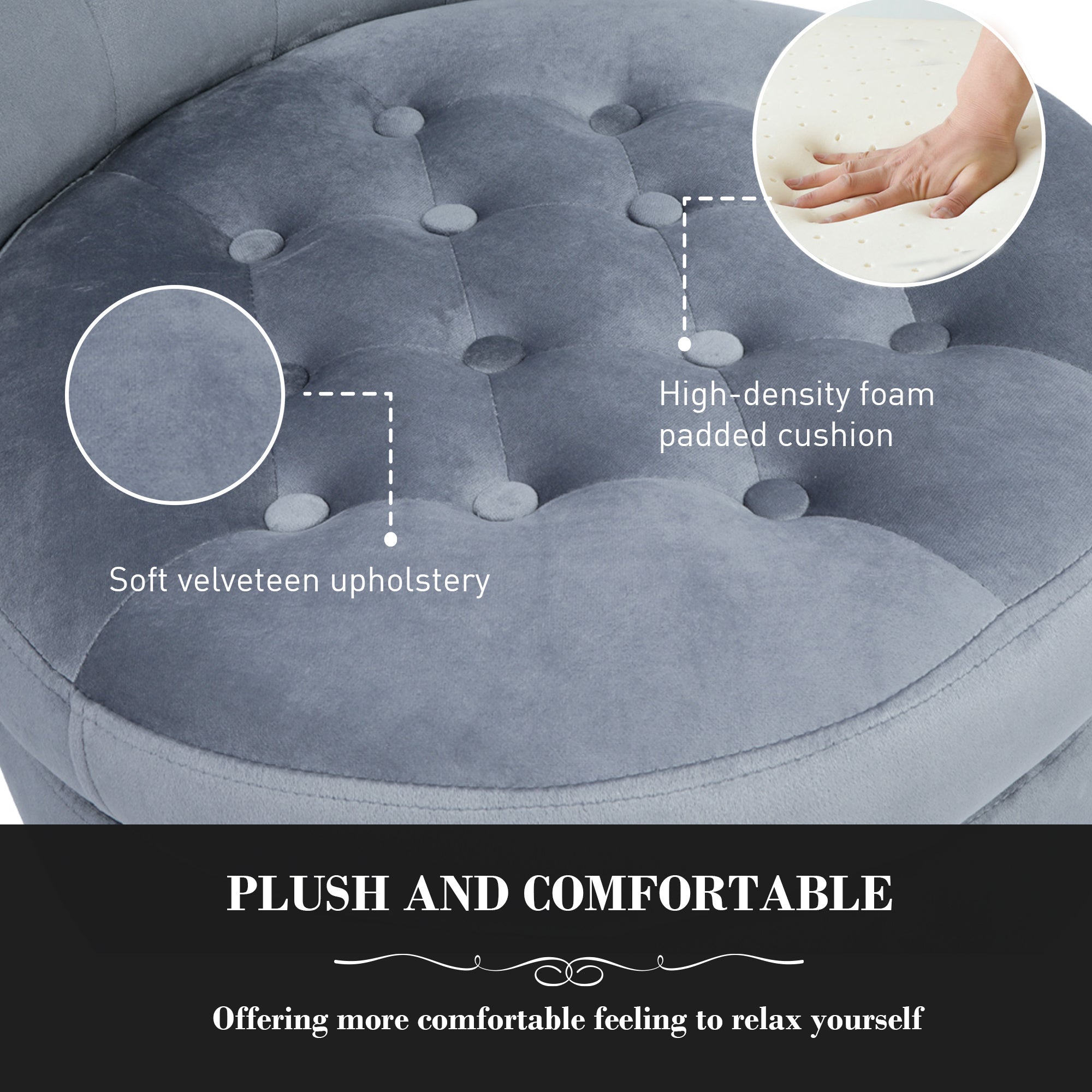 Royal Velvet High Back Armless Chair