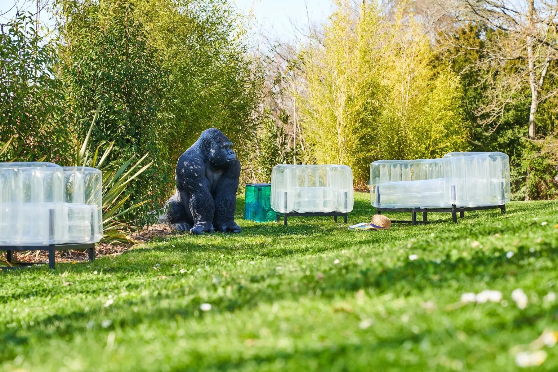 EKO Aluminum and TPU Transparent Sofa