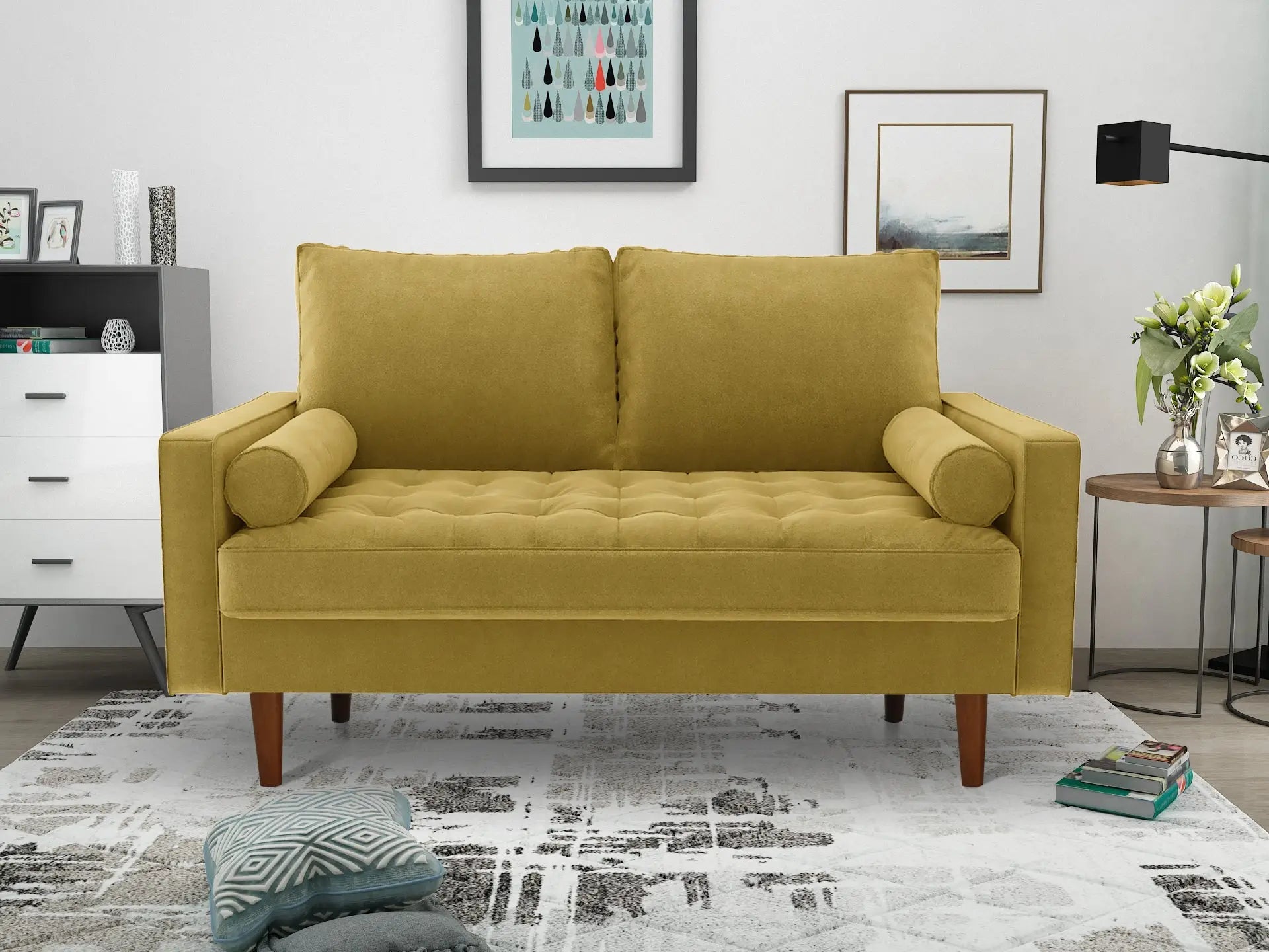 X Miller Loveseat