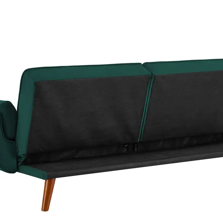 Homy Casa Linen Sofa, Solid Wood Frame