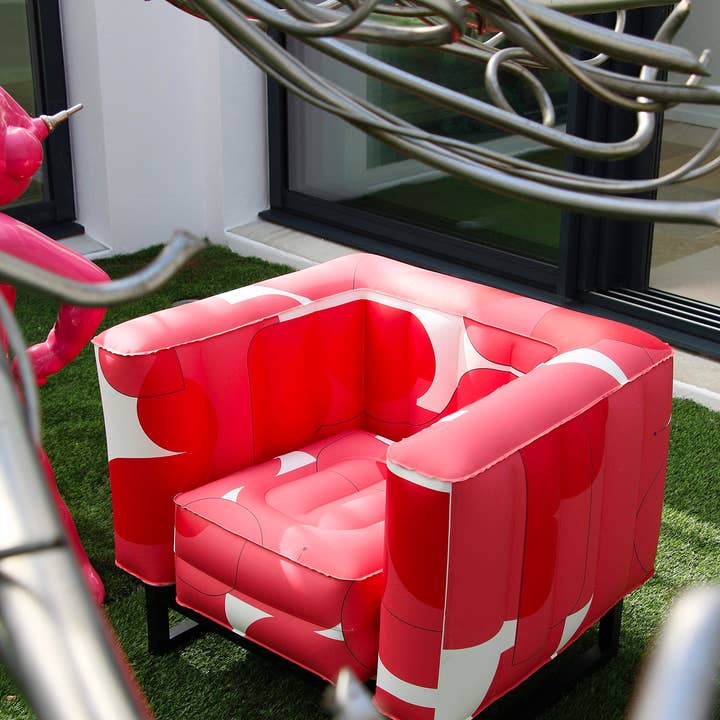 Yomi “Oxygen” Design Armchair in Aluminum and Tpu