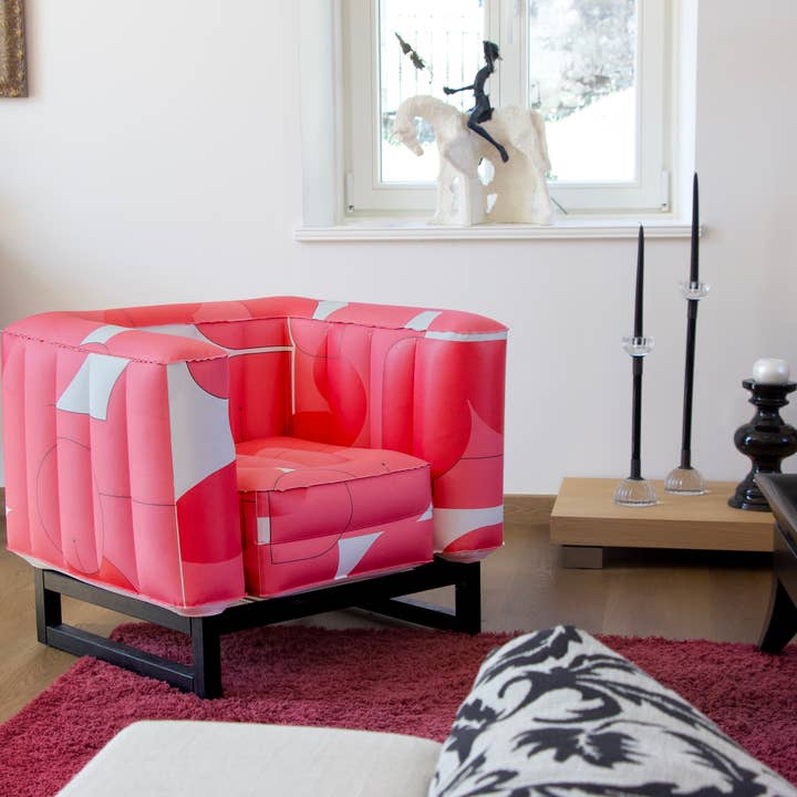 Yomi “Oxygen” Design Armchair in Aluminum and Tpu