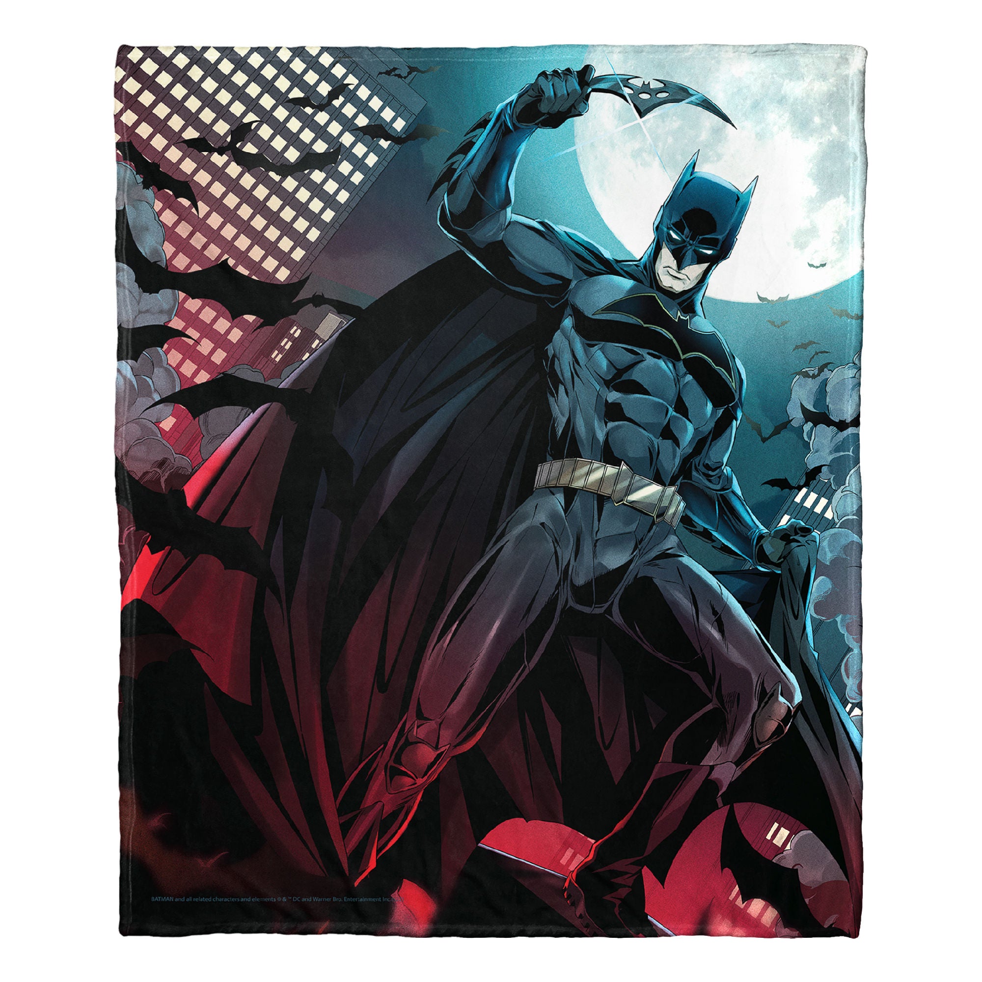 BATMAN - THE KNIGHT - Throw Blanket