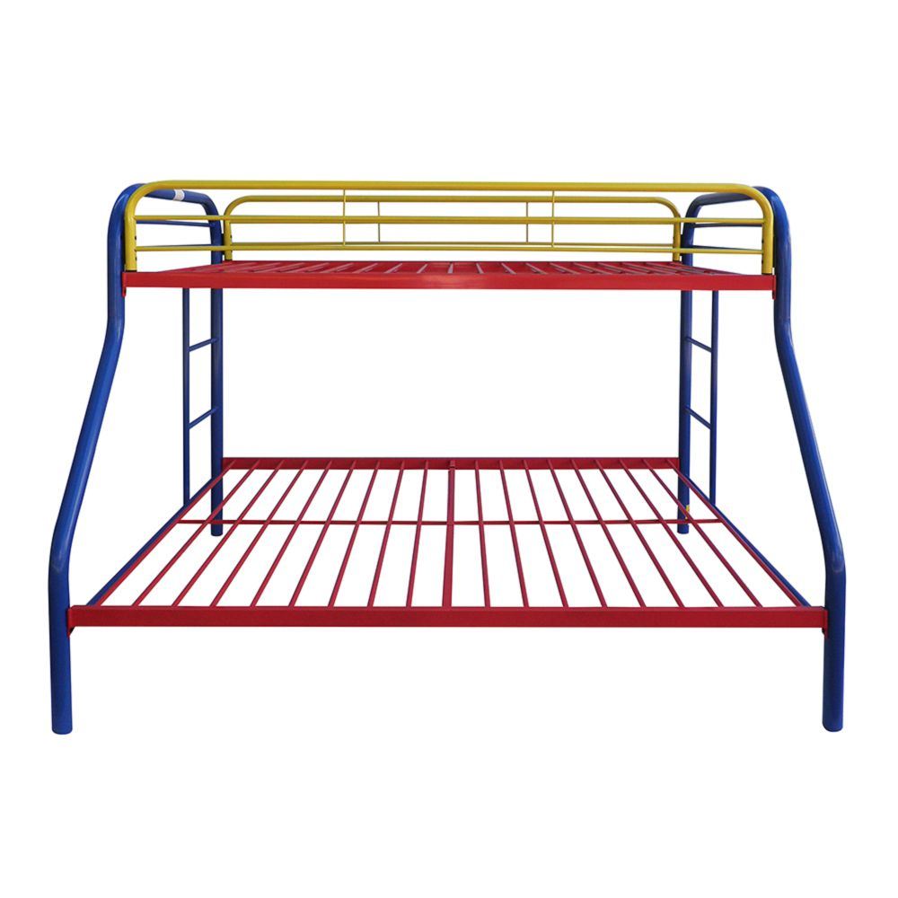 ACME Tritan Bunk Bed (Twin/Full) in Rainbow 02053RNB