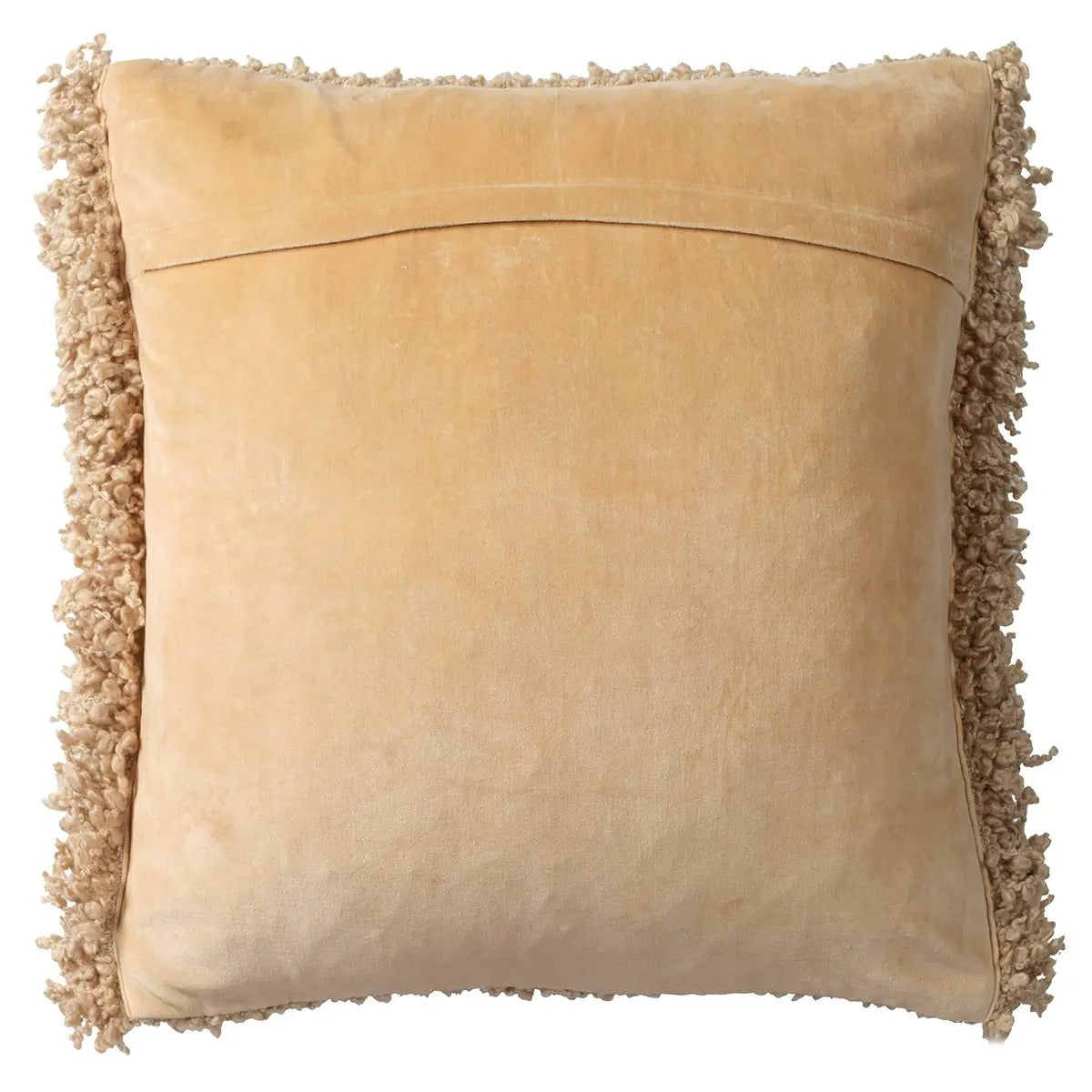 Angora Burnt Tabac Textured Hand Woven Pillow by Jaipur – 100% Polyester Decorative Accent Cushion