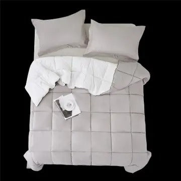 3-Piece All Season Lightweight Down Alternative Comforter Set – Ultra-Soft, Breathable & Eco-Friendly