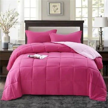 3-Piece All Season Lightweight Down Alternative Comforter Set – Ultra-Soft, Breathable & Eco-Friendly