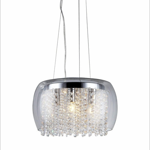 Nereids Chrome Chandelier