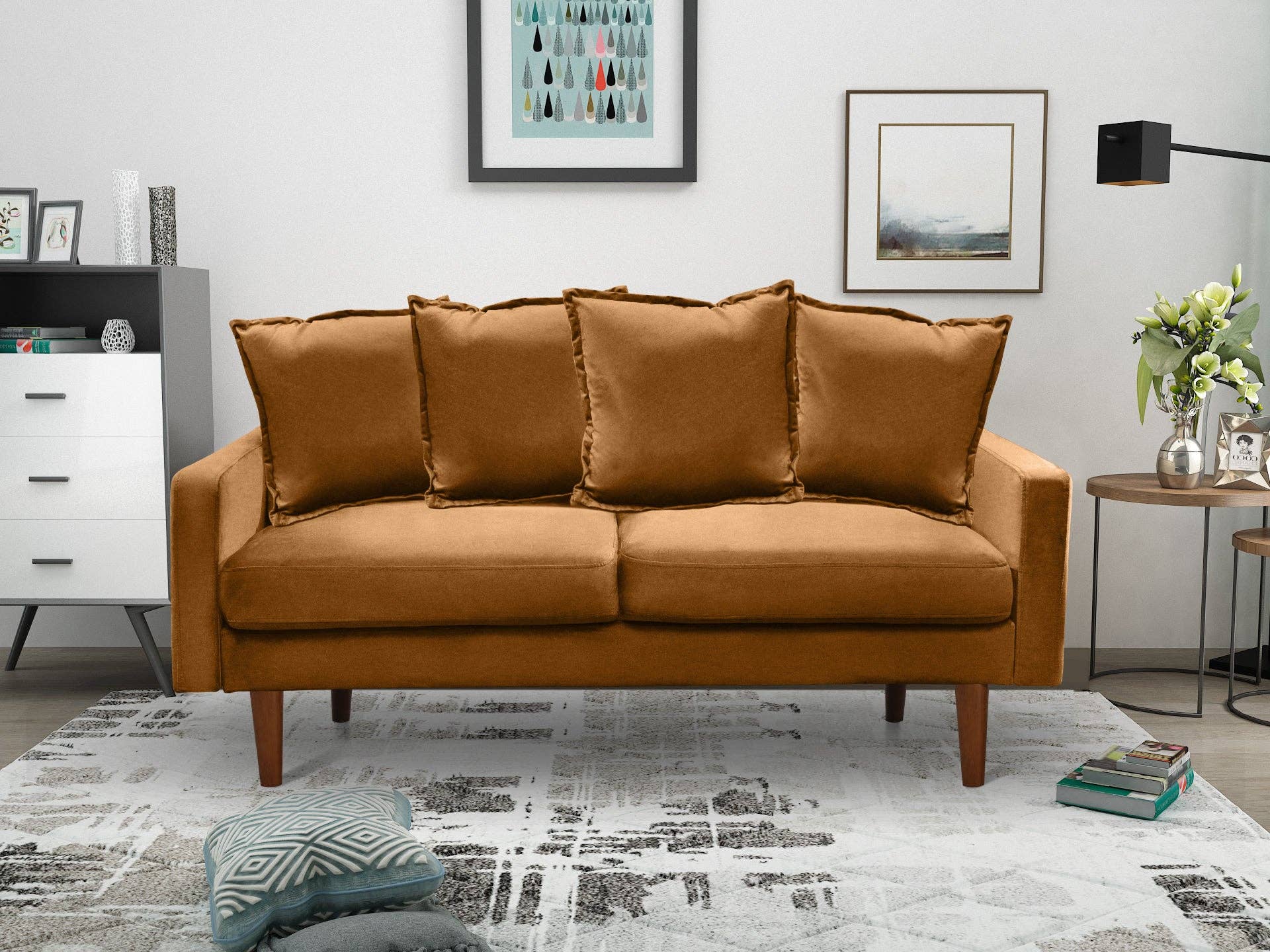 X Marin Loveseat