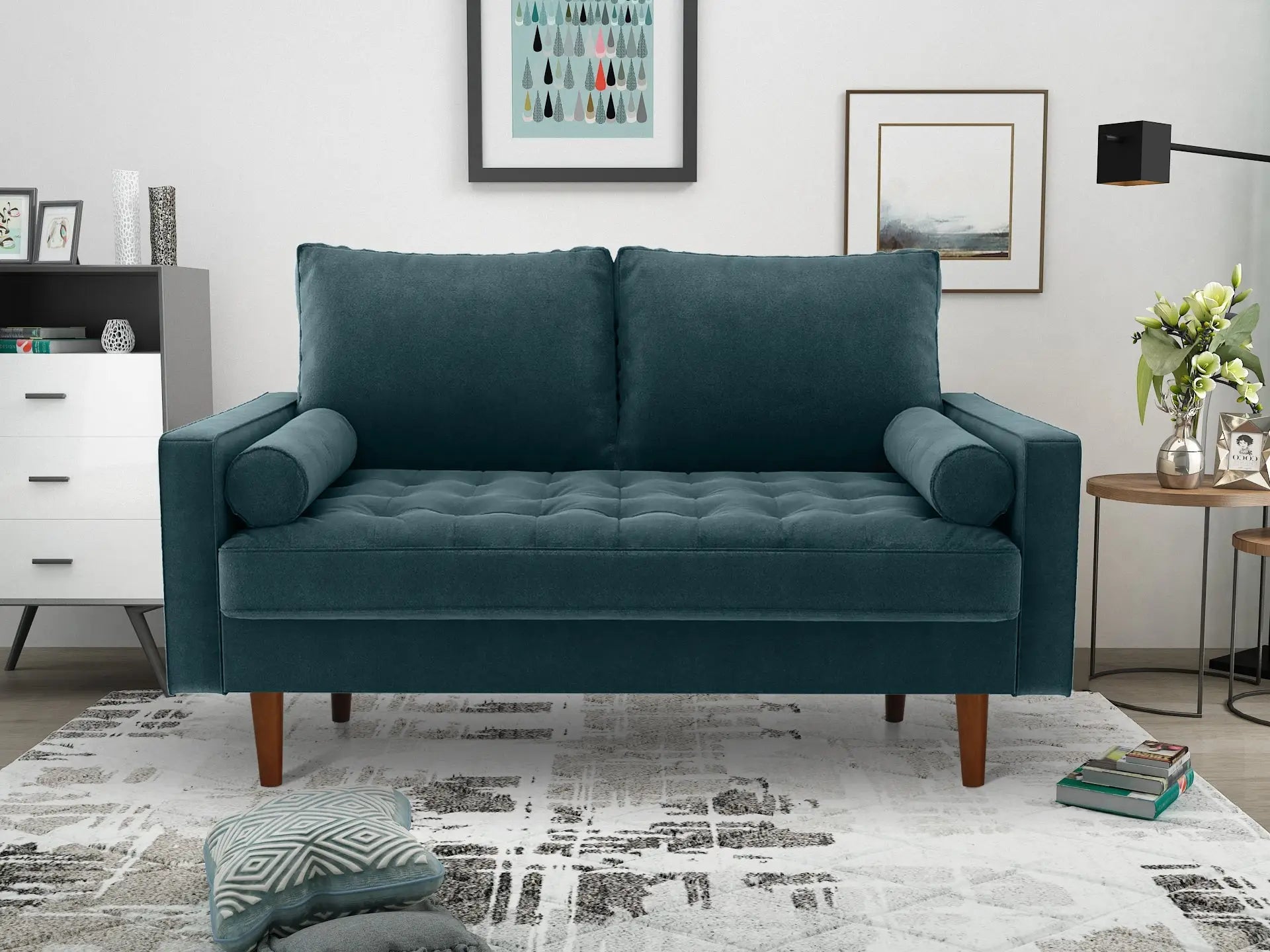 X Miller Loveseat