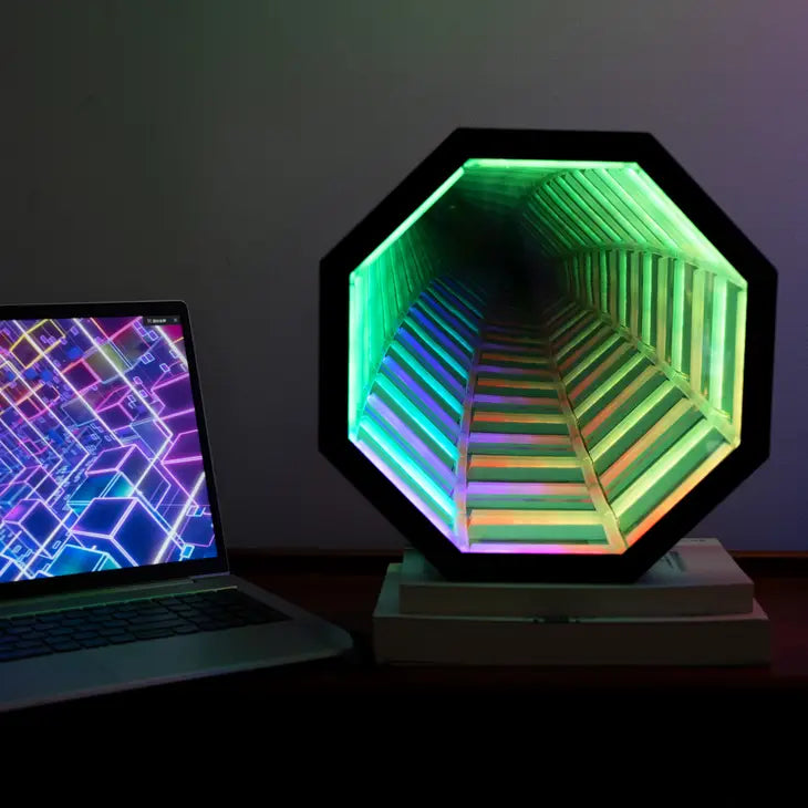 3D Infinity Illusion Mirror LED Light