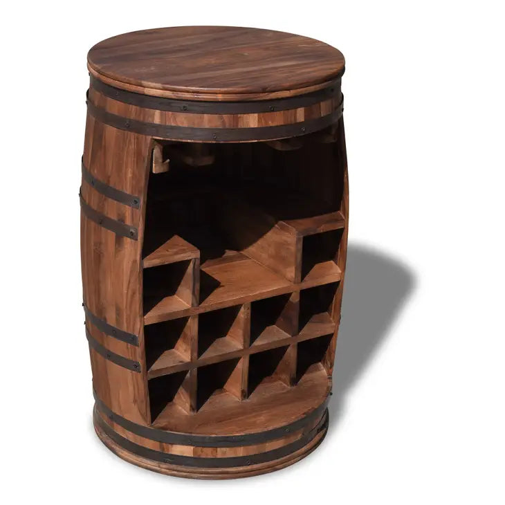 Wine Rack, Rosey-Say Bar Barrel