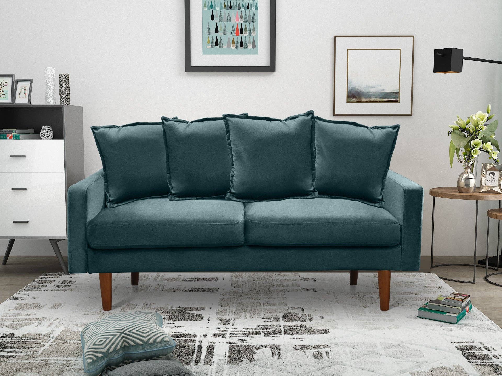 X Marin Loveseat