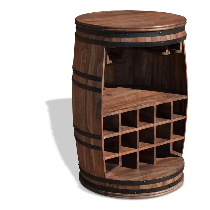 Wine Rack, Rosey Bar Barrel