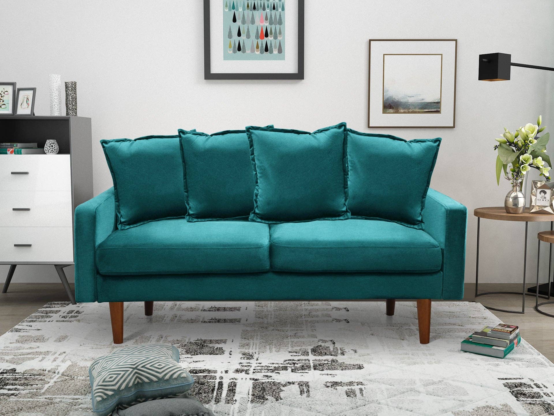 X Marin Loveseat