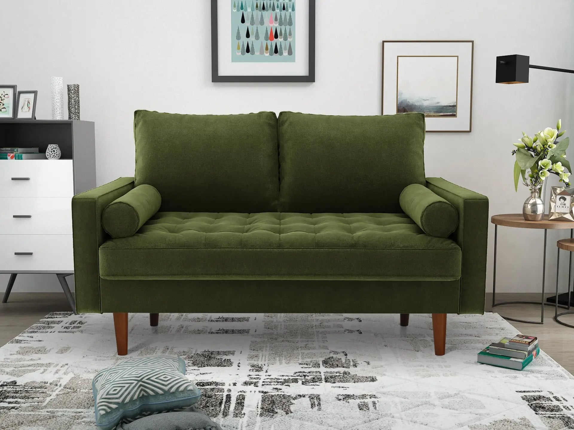 X Miller Loveseat