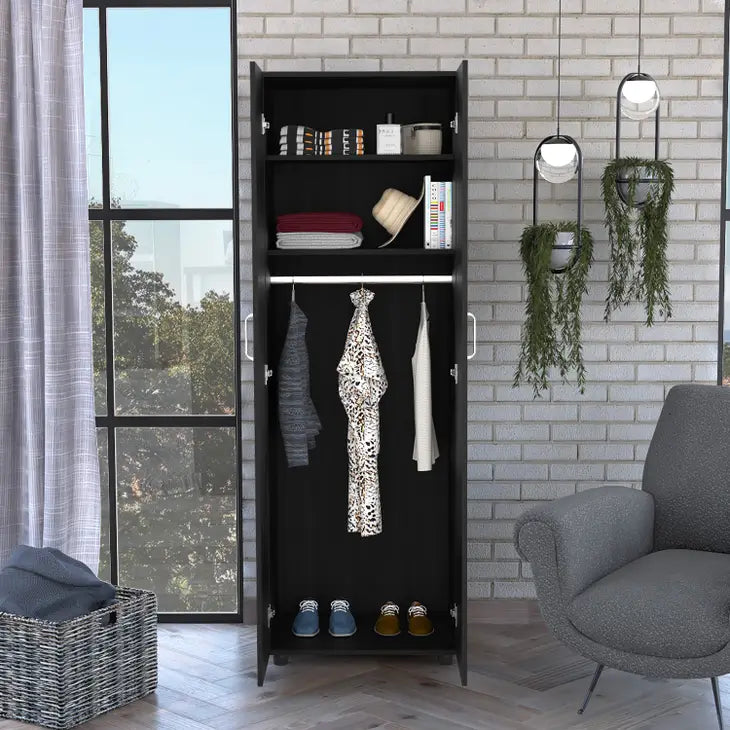 London Armoire Black