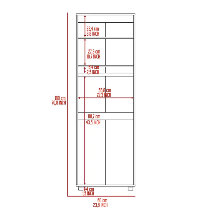 London Armoire Black