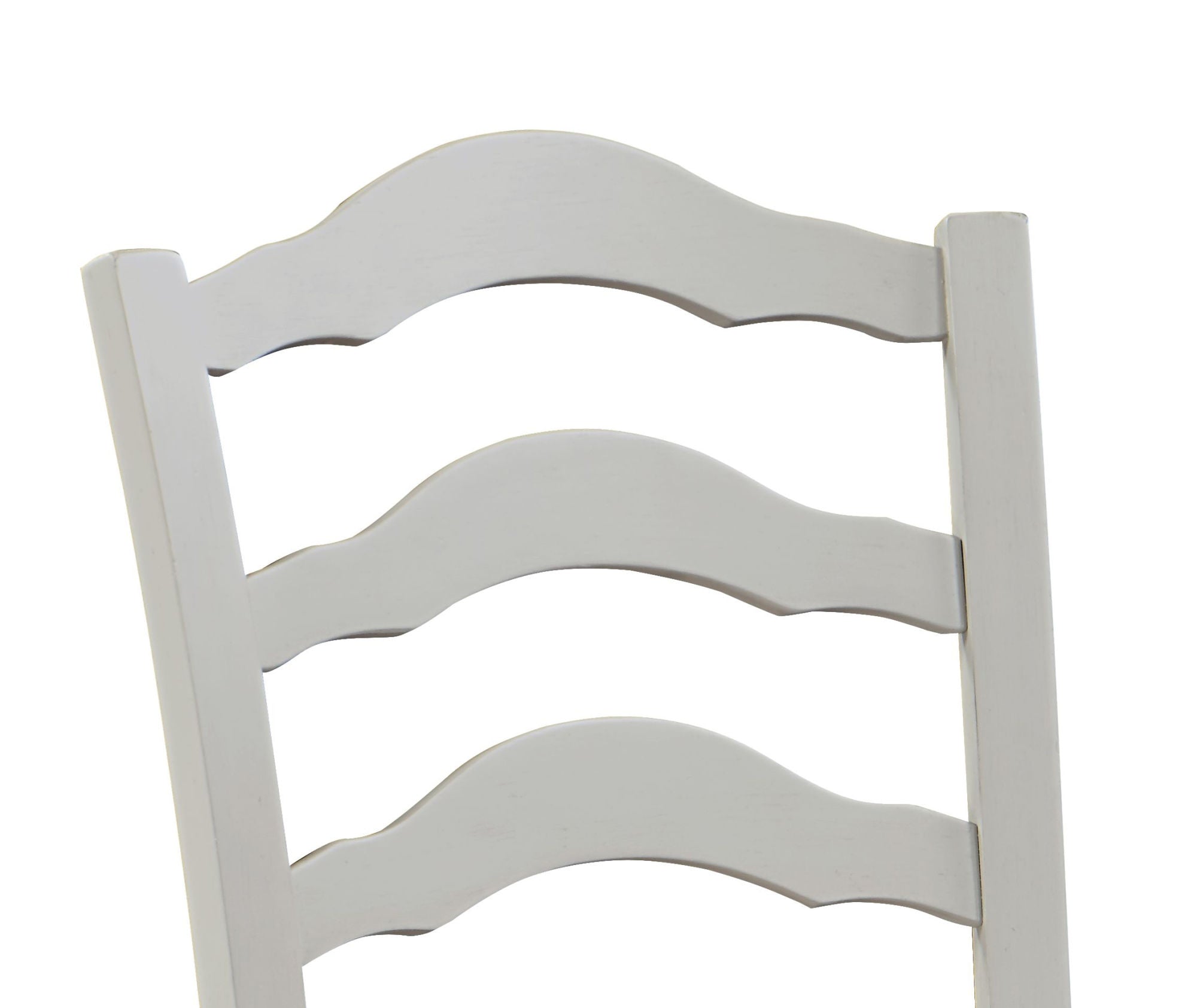 ACME Bettina 5pc Counter Height Table Set Beige Fabric, Antique White & Weathered Oak Finish DN01439