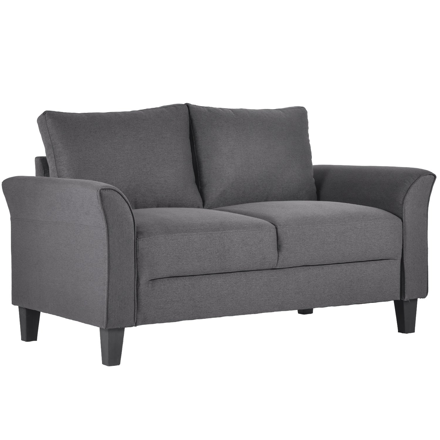 Polyester-blend 3 Pieces Sofa Set; Living Room Set