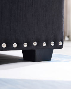 Sectional Sofa with Pulled Out Bed 2 Seats Sofa and Reversible Chaise with Storage