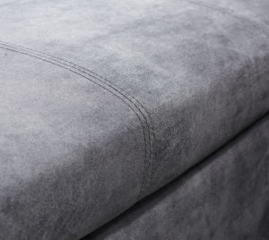 Sectional Sofa with Pulled Out Bed 2 Seats Sofa and Reversible Chaise with Storage