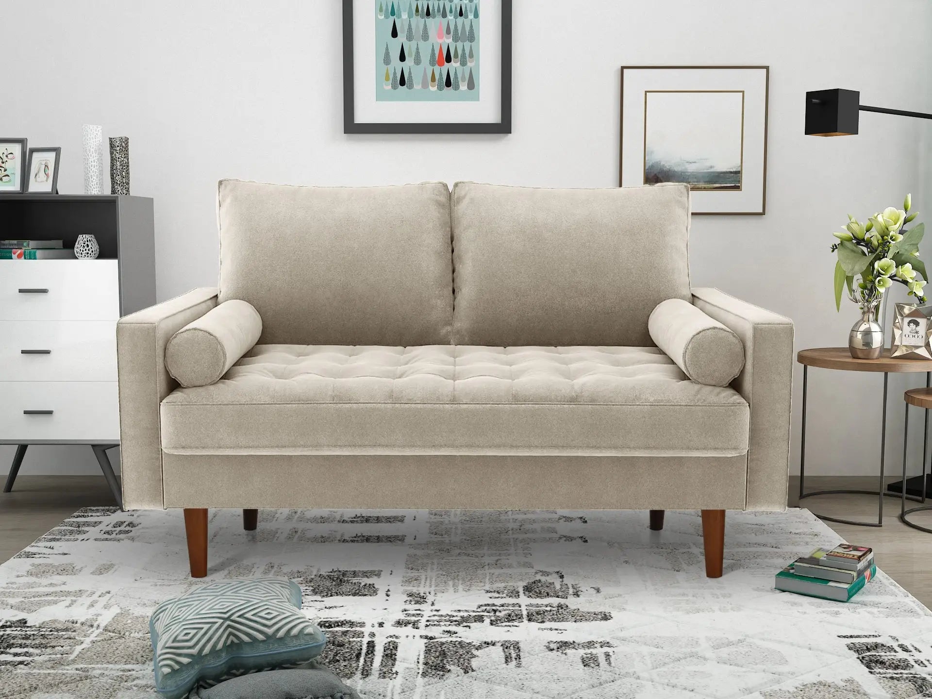 X Miller Loveseat