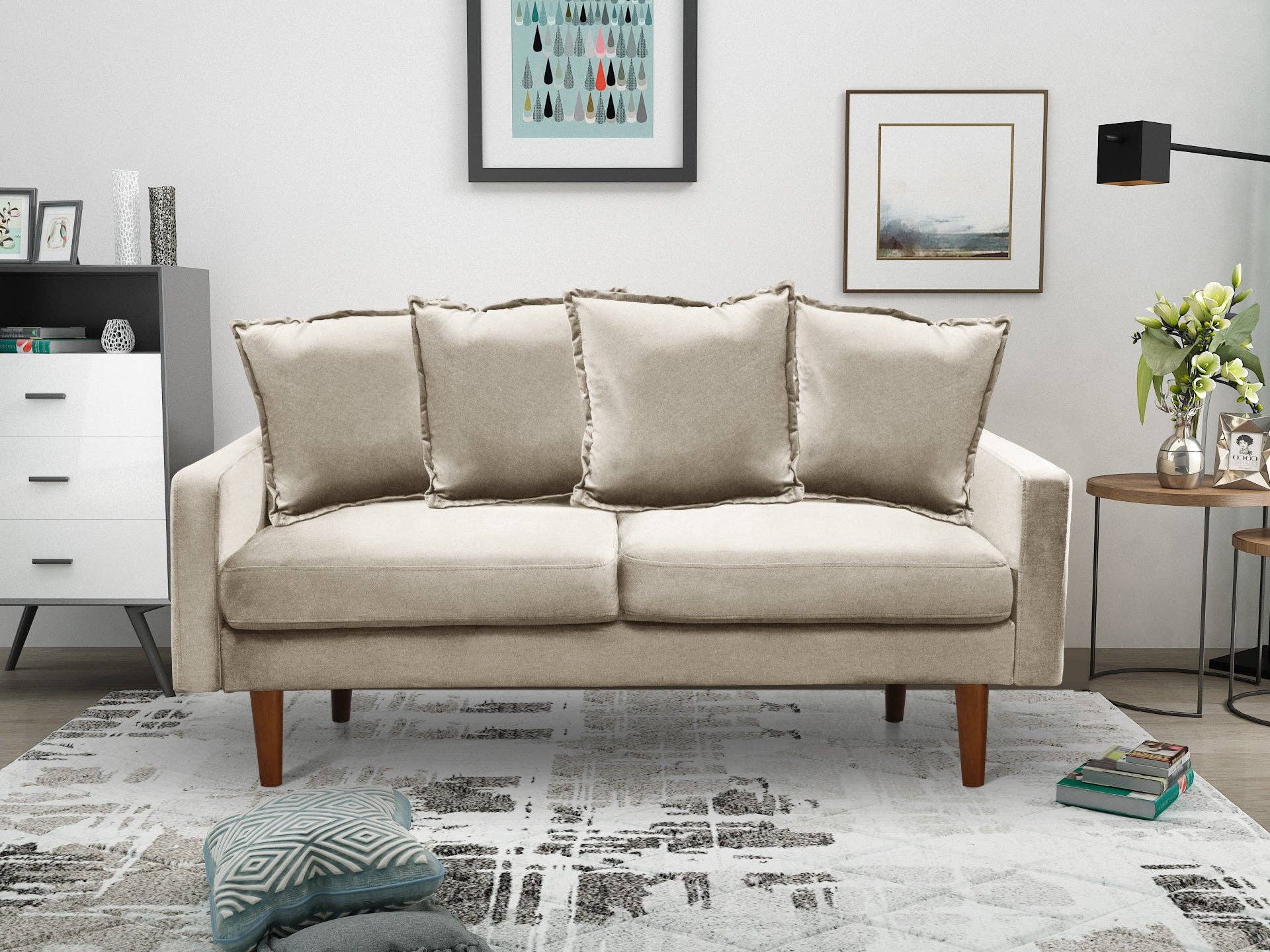 X Marin Loveseat